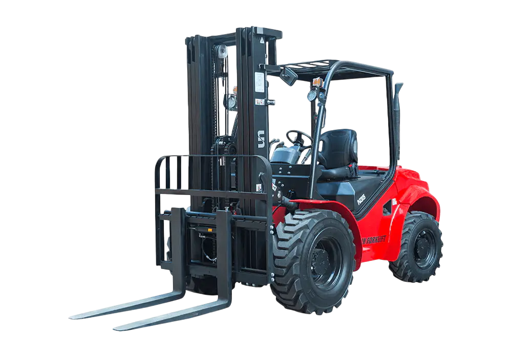 Xe nâng địa hình 2 cầu 2.5 Tấn - Ảnh 2